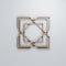 Ekena Millwork Extra Small Lakewood Decorative Fretwork Wood Wall Panels, Red Oak, 7 3/8"W x 7 3/8"H x 3/8"T WALW08X08X0375LWDRO - alternate 3